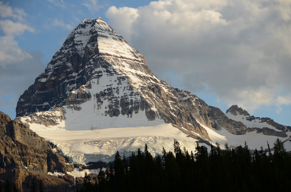 08 Mount Assiniboine From Hike From Between Og Meadows And Mount Assiniboine